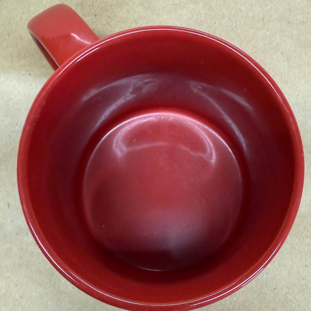 Starbucks Red with Gold Foil Ornaments Christmas Mug-2015